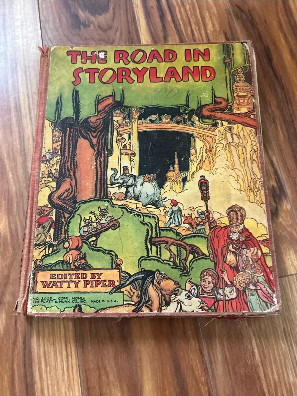 The Road in Storyland - Illustrated Children's Book (Green/Red/Yellow Cover)